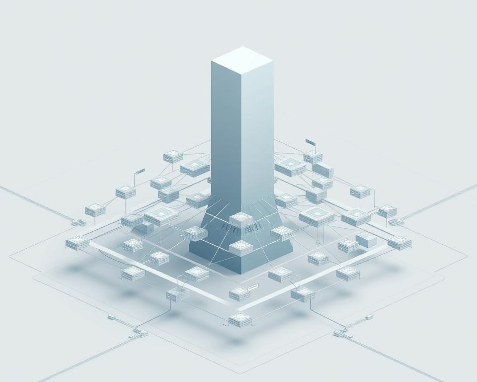 A meticulously structured hierarchy of trusted online game agents, showcasing the intricate TD88 network. A central tower dominates the scene, surrounded by a tiered arrangement of connected nodes and pathways, conveying the multilayered organizational structure. The environment is rendered in a sleek, minimalist aesthetic, with clean lines, subtle gradients, and muted colors to emphasize the refined, professional nature of the system. Subtle shadows and soft lighting create a sense of depth and dimensionality, guiding the viewer's gaze through the interconnected components. The overall composition communicates the efficiency, reliability, and hierarchical organization of the TD88 game agent distribution framework.
