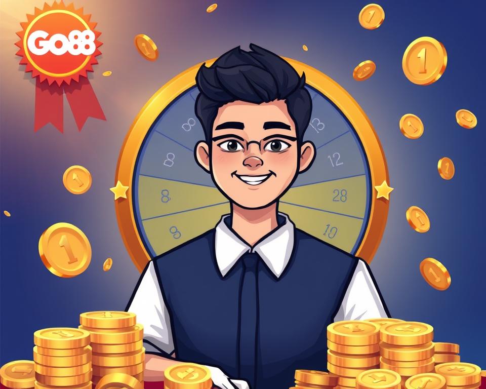 Tạo ảnh đại diện cho Go88 với chủ đề quay hũ đổi thưởng